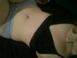 amateur photo Laying down.