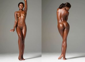 zdjęcie amatorskie Simone's body is a work of art