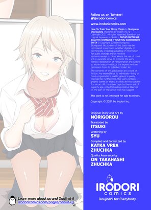 zdjęcie amatorskie [Norigozen (Norigorou)] How To Train Your Horny Virgin - 035 (x3200) [Irodori Comics]