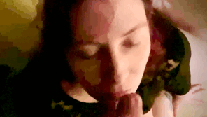 amateur pic Cumslut wifey sucking dick and pretty face pics