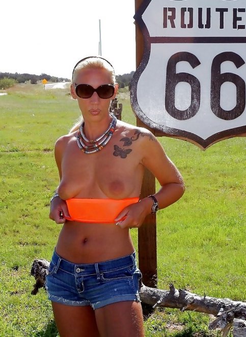 Route 66 nude