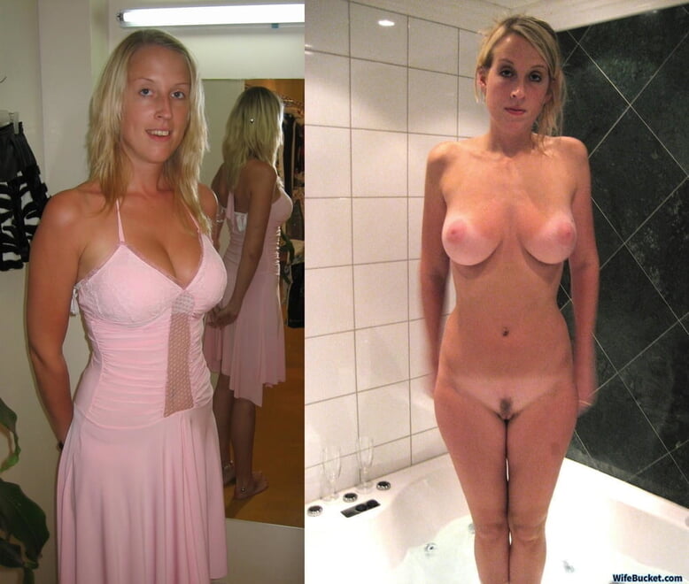 Before After dressed undressed 