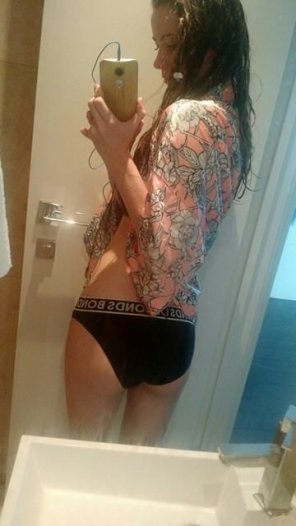 foto amateur Clothing Selfie Mirror Undergarment Lingerie 