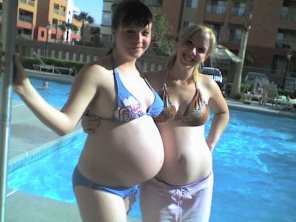 amateur-Foto Double by the pool
