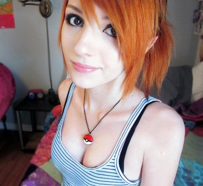 Cute Redhead nude