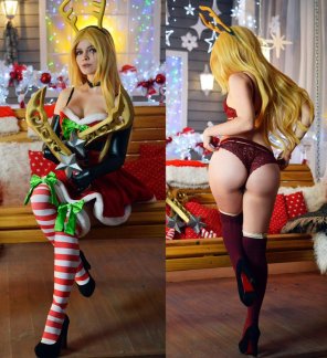 amateurfoto [F] Evenink_cosplay as Slay Belle Katarina ~ Merry Christmas!
