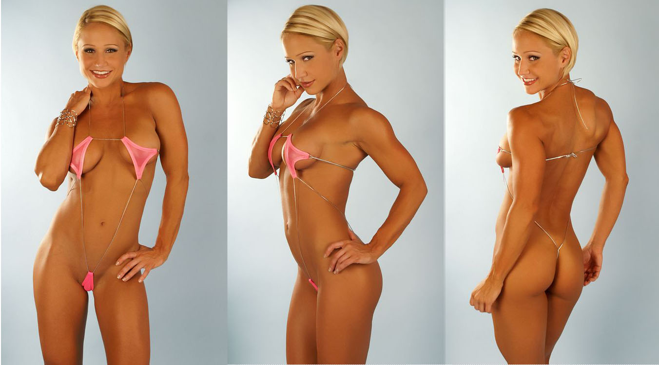 Jamie Eason-Middleton in what could be called a bikini Porn 