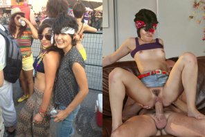 foto amadora Before and After Pride