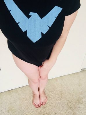 amateur photo [f] Nightwing will always protect the most important bits ;)