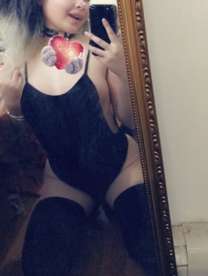 foto amatoriale how do i look in thigh highs ? ðŸ°