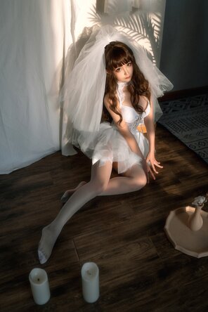 foto amadora Chunmomo (蠢沫沫) - 婚纱 (39)
