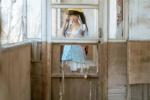 foto amadora Chunmomo (蠢沫沫) - 小黄帽 绅士版 (45)