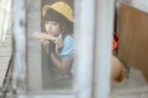 foto amadora Chunmomo (蠢沫沫) - 小黄帽 绅士版 (56)