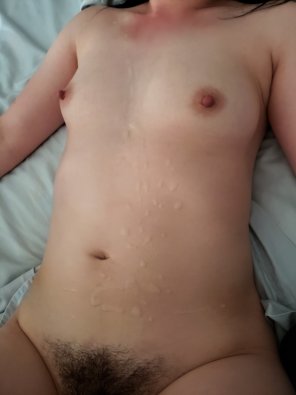 photo amateur [OC] I love being covered in cum, but can never get enough. Wanna try to satisfy me? ðŸ˜˜