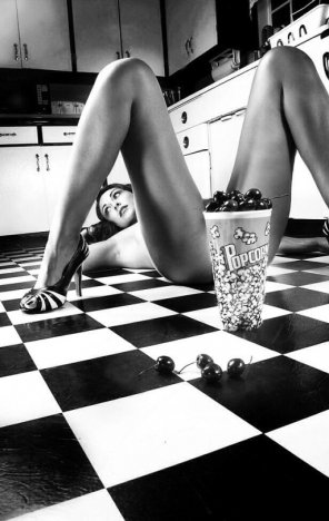 foto amateur Well placed popcorn