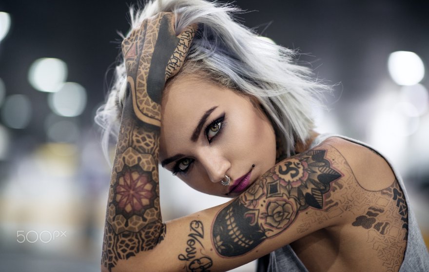 Hair Tattoo Shoulder Arm Beauty