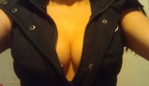 foto amadora Love winter for the vests! [F]
