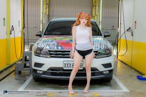 foto amadora Fantasy-Factory-小丁-Asuka-Car-Wash-5