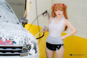 foto amadora Fantasy-Factory-小丁-Asuka-Car-Wash-8