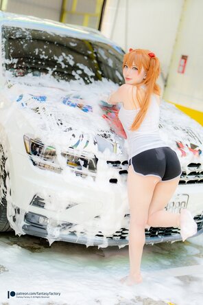 amateur pic Fantasy-Factory-小丁-Asuka-Car-Wash-14