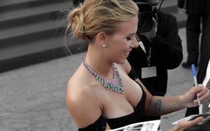 foto amatoriale Scarlett Johansson