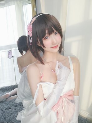 foto amadora KimemeOwO (木绵绵OwO) No. 15 - 加藤惠cos礼服部分 (28)