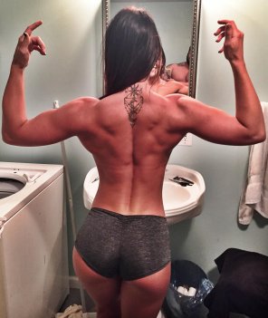 foto amatoriale Muscle Arm Barechested Selfie Undergarment 