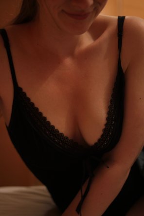 foto amatoriale How I'll be looking at you when you wake up :) [f]