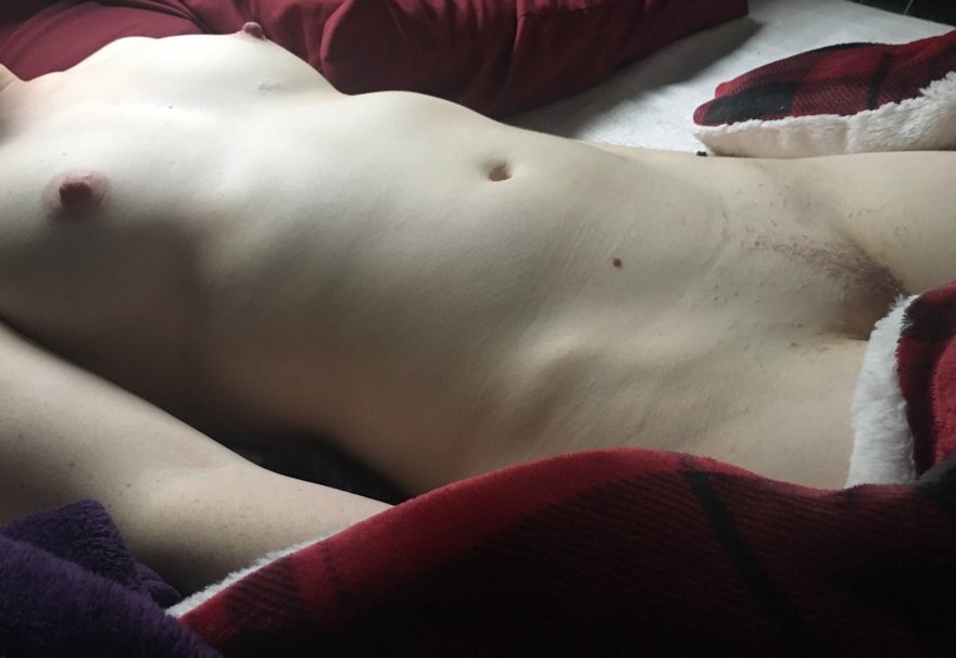 What do you think of my pale skin a[f]ter a little Saturday morning masturbation?