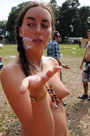 photo amateur Festival Girl