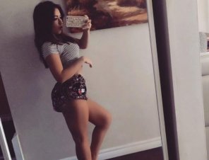 zdjęcie amatorskie Clothing Selfie Leg Waist Thigh 