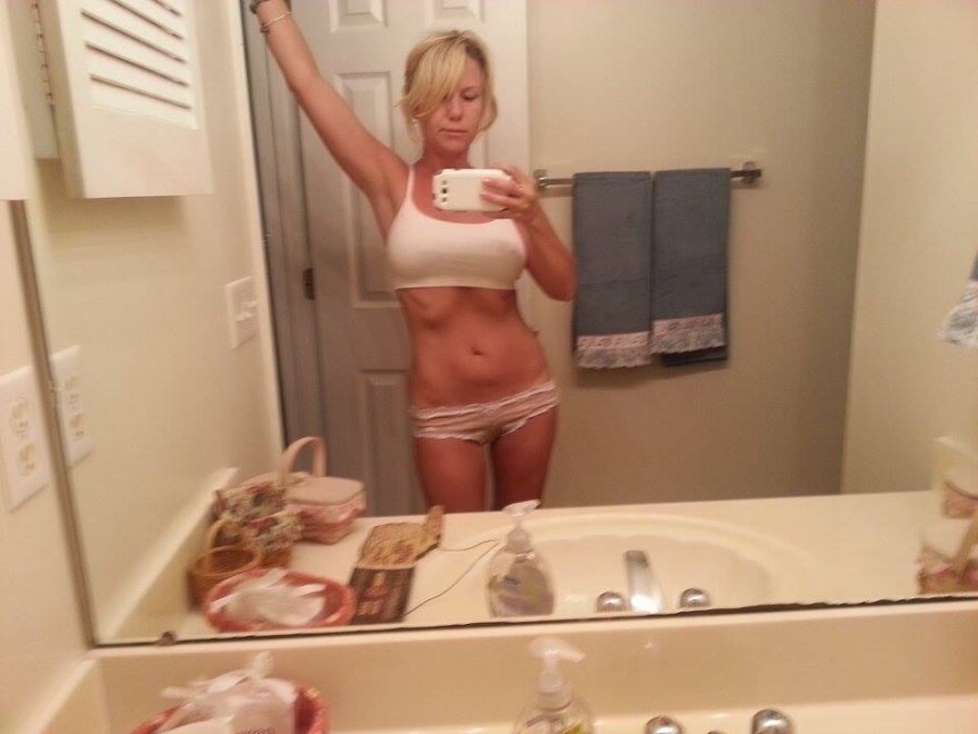 Bathroom selfie