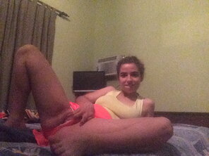 foto amatoriale Nude Amateur Pics - Amazing Latina Teen Selfies061