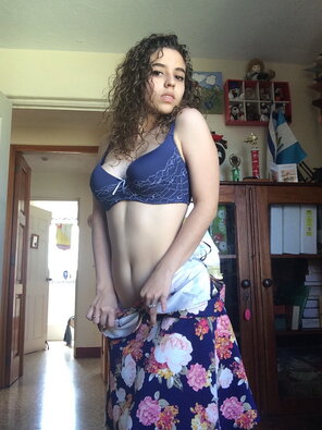 zdjęcie amatorskie Nude Amateur Pics - Amazing Latina Teen Selfies046