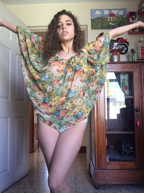 zdjęcie amatorskie Nude Amateur Pics - Amazing Latina Teen Selfies007