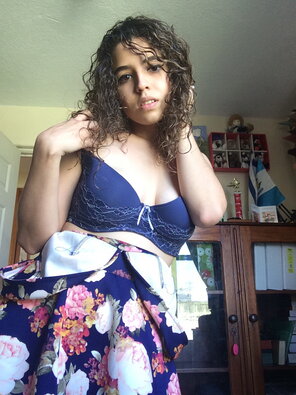 zdjęcie amatorskie Nude Amateur Pics - Amazing Latina Teen Selfies008