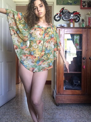 zdjęcie amatorskie Nude Amateur Pics - Amazing Latina Teen Selfies001
