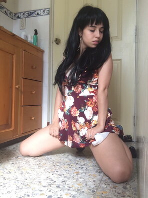 zdjęcie amatorskie Nude Amateur Pics - Amazing Latina Teen Selfies075