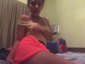 zdjęcie amatorskie Nude Amateur Pics - Amazing Latina Teen Selfies039