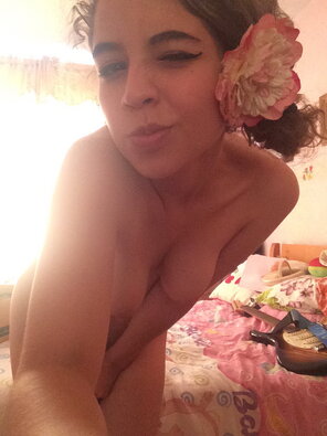zdjęcie amatorskie Nude Amateur Pics - Amazing Latina Teen Selfies231
