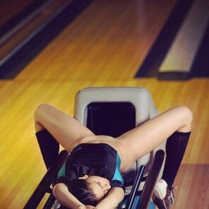 foto amateur She said she wanted to go bowling