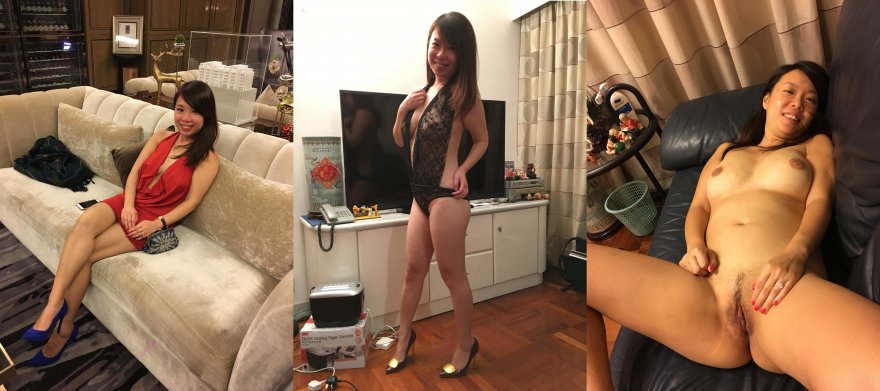 Asian Hotwife nude