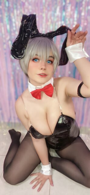 amateur pic Punk Macarroni - Uzaki Bunny Suit (14)