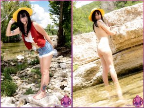 amateur photo [One Piece] Rule 63 Luffy