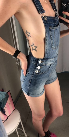 amateur pic Are overalls cool again? [f]