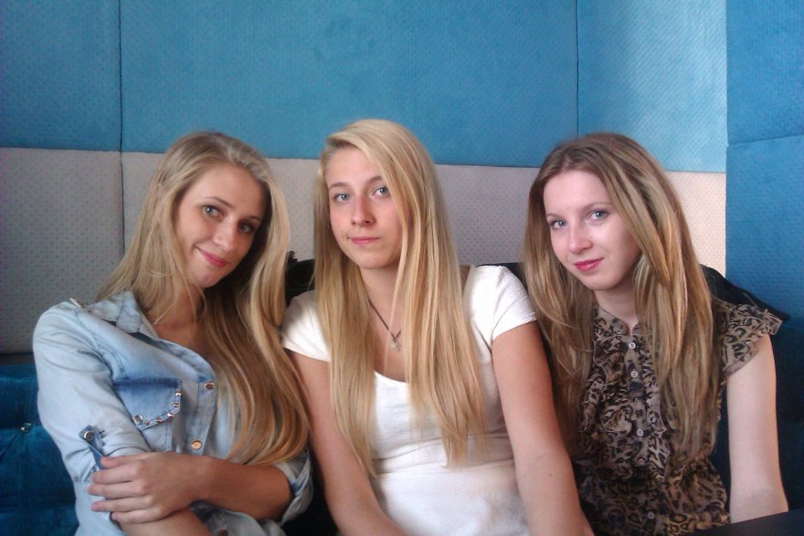 Three pretty girls
