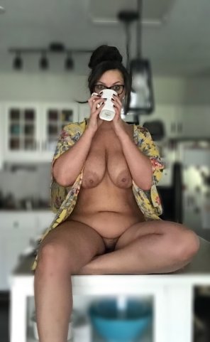 amateur photo Coffee and summer storms to start the day...[f]