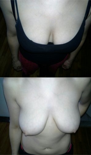 amateur photo The bra makes a difference 2