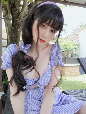 zdjęcie amatorskie Baiyin811 (白银81) - Purple Dress (7)