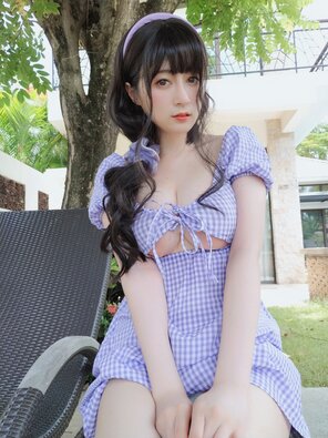 zdjęcie amatorskie Baiyin811 (白银81) - Purple Dress (54)